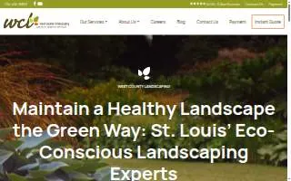 West County Landscaping website