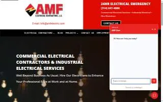 AMF Electrical Contractors Inc. of Maplewood website