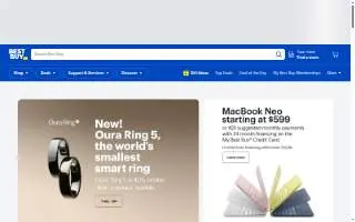 Best Buy of Wilson website