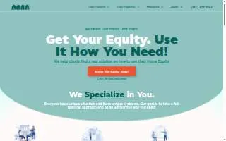 Fourth City Mortgage website