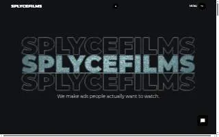 Splycefilms website