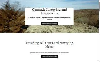 Carmack Surveying & Engineering website