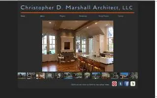 Christopher D. Marshall Architect, LLC website