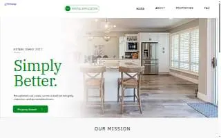Simply Realty website