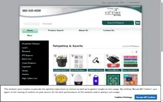 Victory Advertising website