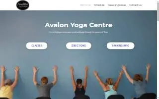 Avalon Yoga Centre of Maryland Heights website