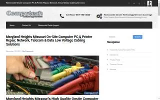 Computer Printer Repair website