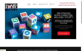 Computer Problem Busters of Maryland Heights website