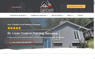 Gateway Custom Painting LLC of Maryland Heights website