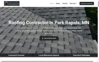 Lifetime Roofing & Renovation website