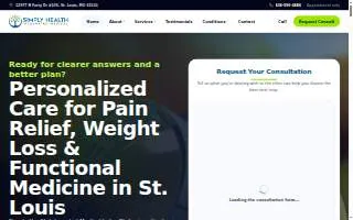 Simply Health Integrated Medical of Maplewood website