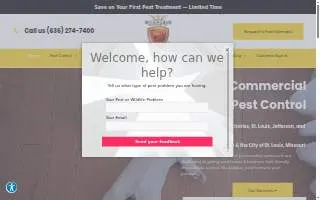 Buckingham Pest Control of Mehlville website