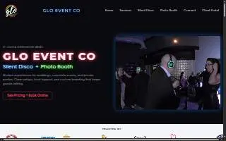 Glo Event Co. of Mehlville website