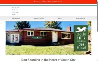 Holly Hills Pet Hotel of Mehlville website