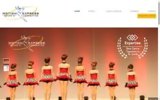 Motion Express School of Dance website