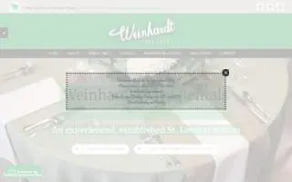 Weinhardt Party Rentals of Mehlville website