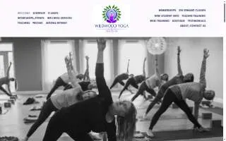 Wildwood Yoga & Wellness website