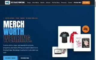 1st Place Printing website