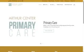 Arthur Center pharmacy website