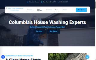 Peak Performance Pressure Wash of Columbia