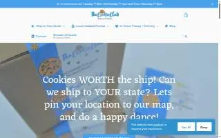 The Cookie Club website