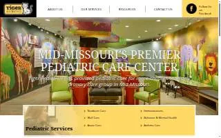 Tiger Pediatrics website