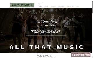 ALL THAT MUSIC || Mobile DJ + Emcee