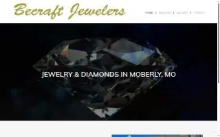 Becraft Jewelers website
