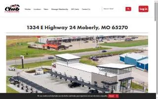 Club Car Wash of Moberly website