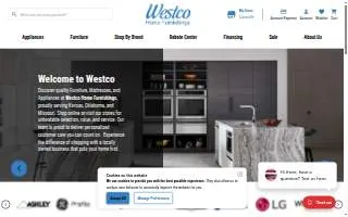 Westco Home Furnishings of Neosho website