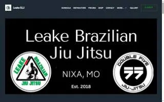 Leake Brazilian Jiu Jitsu of Nixa website