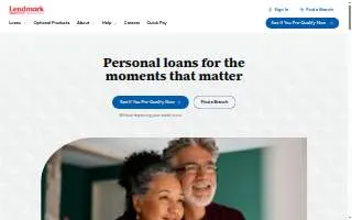 Lendmark Financial Services LLC of Nixa website