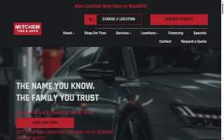 Mitchem Tire of Nixa website