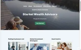 Starkel Wealth Advisors of Nixa website