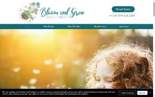 Bloom and Grow Speech Therapy of Oakville website