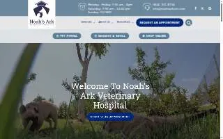 Noah's Ark Veterinary Office of Oakville website
