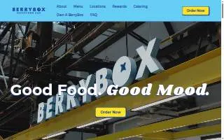 BerryBox Superfood Bar of O'Fallon website
