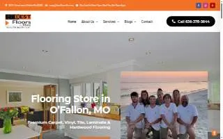 Best Floors & More LLC website
