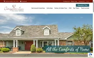 Caregivers Inn website
