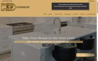 K&D Countertops of O'Fallon website