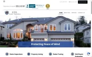 KDL Home Inspection website