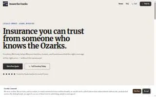 Insure the Ozarks - Courtney McCurdy website