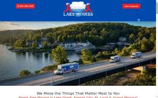 Lake Movers website