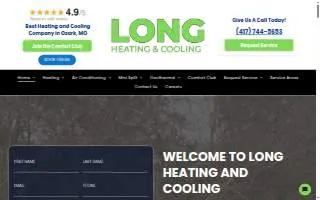 Long Heating and Cooling website
