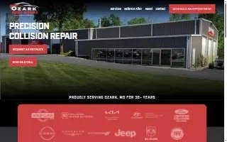 Ozark Body Works website