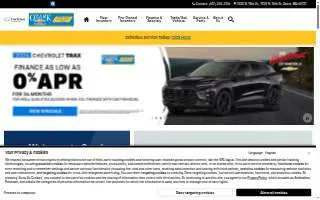 Ozark Chevrolet website