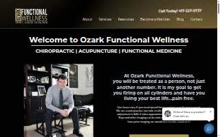 Ozark Functional Wellness website