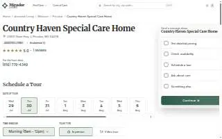 Country Haven Special Care Home website