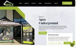 Apex Underground - Sewer & Septic of Raymore website