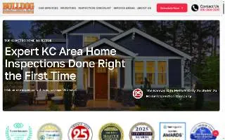 Bulldog Professional Inspection Services of Raytown website